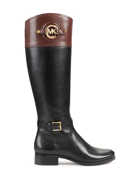 michael kors two tone boots|michael kors boots.